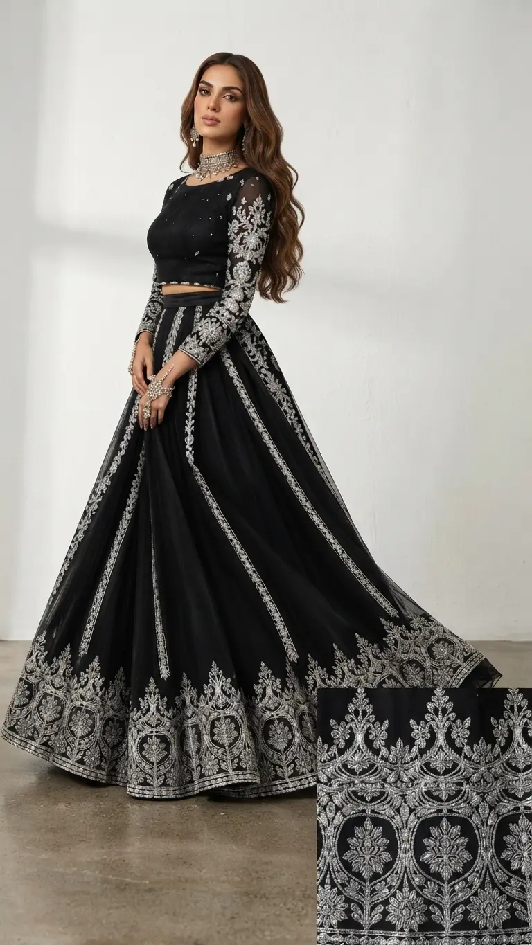 blockprint lehnga 2 blockprint lehnga 2
